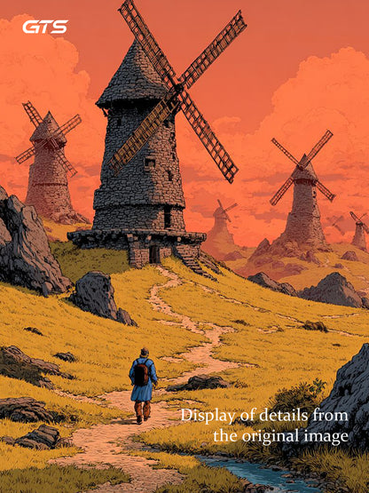 《Heading to Windmill Town》